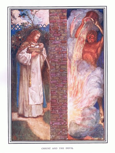 Christ and the Devil by John Byam Liston Shaw